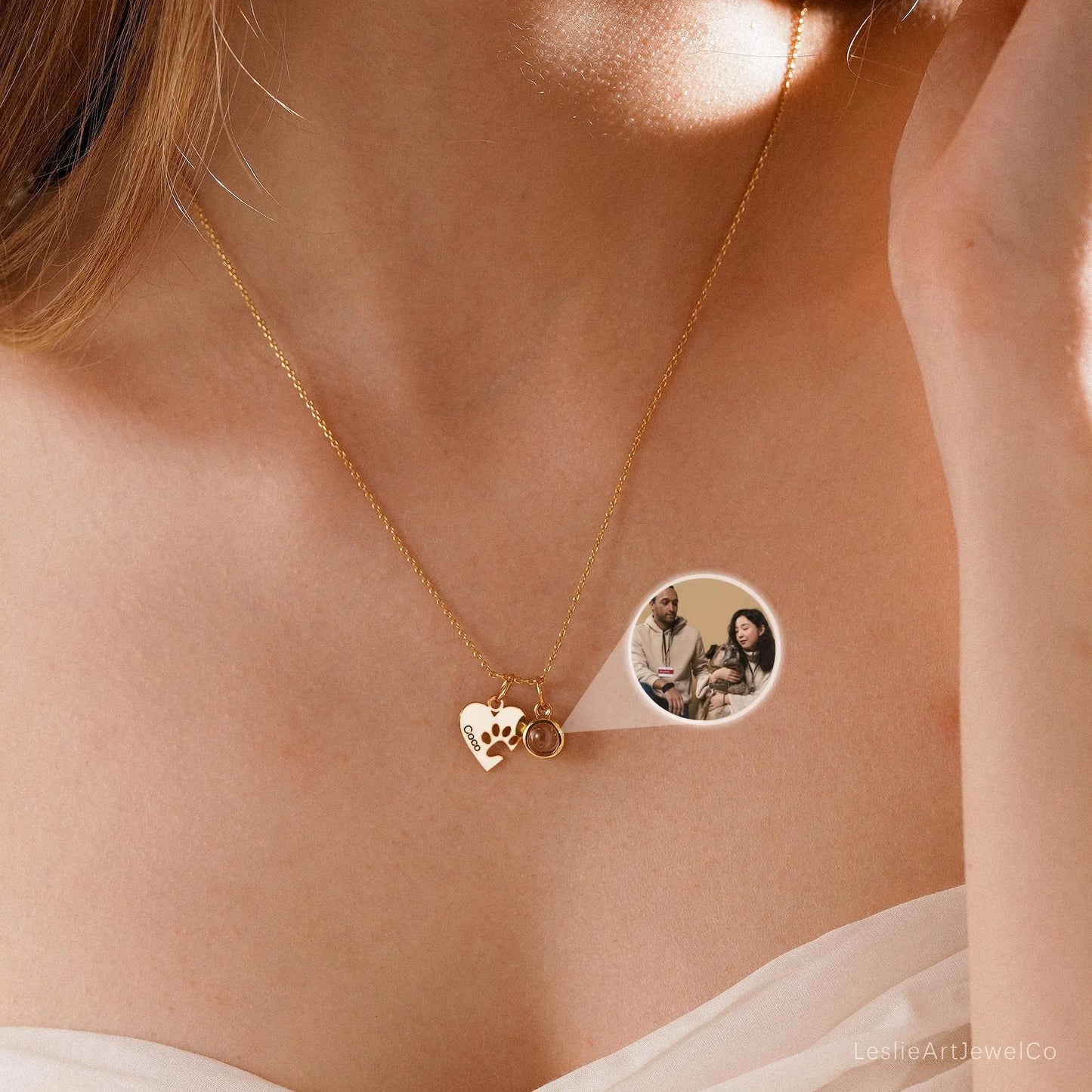 Pet Projection Necklace